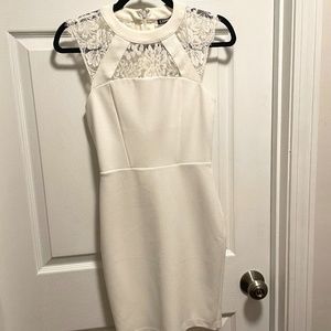 White Bodycon Express Dress